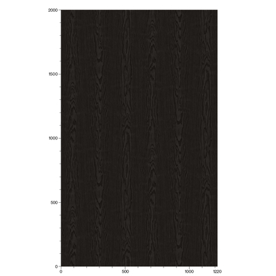 Film décoratif 3M  Di-Noc  FW-1970  effet bois chêne mat foncé mat  1220 mm x 50 m