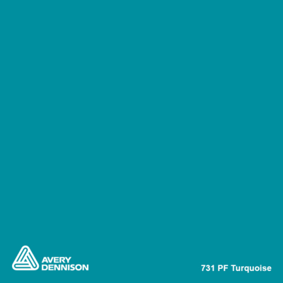 Avery, 700, brillant, PF, PVC, 731-02 Turquoise