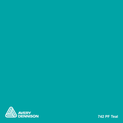 Avery, 700, brillant, PF, PVC, 742-02 Teal