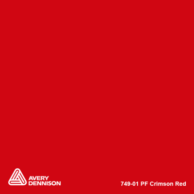 Avery 700 brillant 749-01 crimson red