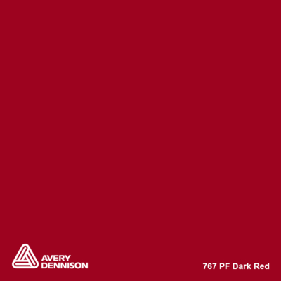 Avery 700 brillant 767 dark red adhésif permanent 1230 mm x 50 m(767/1.23)