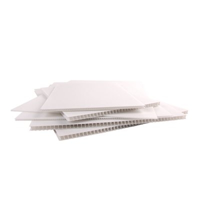 Biprint Blanc Panneau polypropylène alvéolaire produit