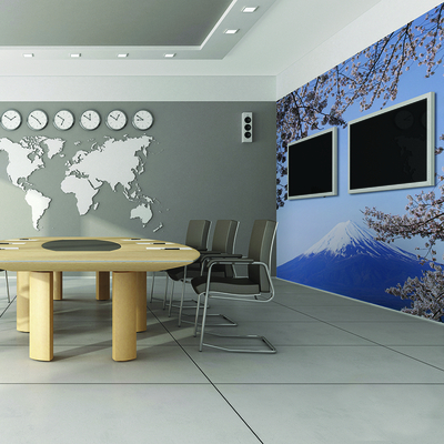 Polyester Mat Coala Silky Wallcover Textile Blanc Impression : Solvent/Latex/UV 170 g/m² 1372 mm x 30 m