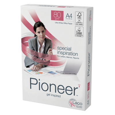 Papier Pioneer Premium Blanc A3 80 g/m²