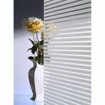 Film Blanc Motif bandes 13 mm PET