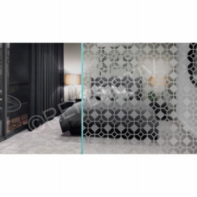 Film Dépoli Motif mosaique damier PET