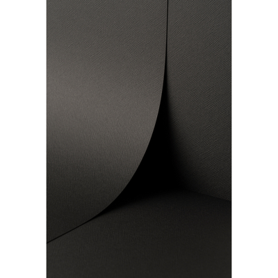Keaykolour Saffiano Black 340g/m² 700mm x 1000mm Paquet de 50 feuilles