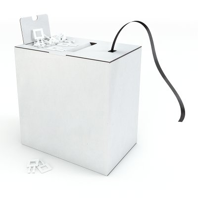 Boite distributrice feuillard PP