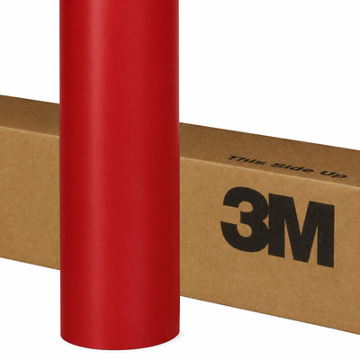 Rouleau de film coulé rouge atomique 3M Scotchcal Electrocut 7125 pour découpe DAO