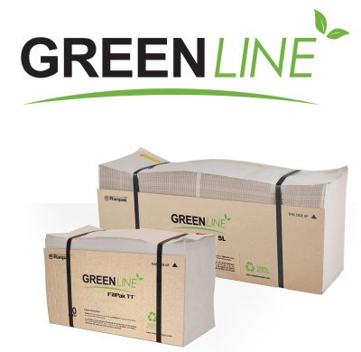 Papier de calage 1 couche Recyclé gris pour FillPak Greenline paper 70 g/m²
