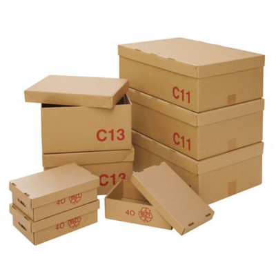 Caisse carton palettisable type C