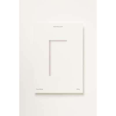 Papier Keaykolour Pure White 450g/m² 700mm x 1000mm Paquet de 50 feuilles