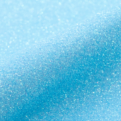 film flex thermocollant pailleté en PU Siser Glitter G0027 NEON BLUE