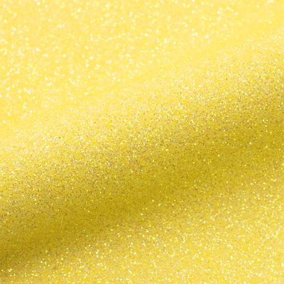 film flex thermocollant pailleté en PU Siser Glitter G0003 LEMON SUGAR