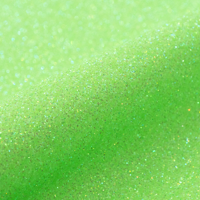 film flex thermocollant pailleté en PU Siser Glitter G0026 NEON GREEN