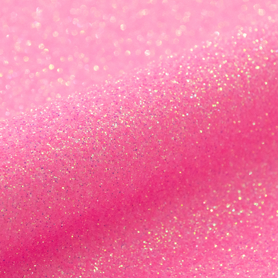 film flex thermocollant pailleté en PU Siser Glitter G0024 NEON PINK