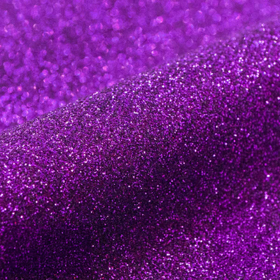film flex thermocollant pailleté en PU Siser Glitter G0015 VIOLET