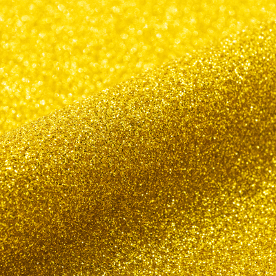 film flex thermocollant pailleté en PU Siser Glitter G0020 GOLD