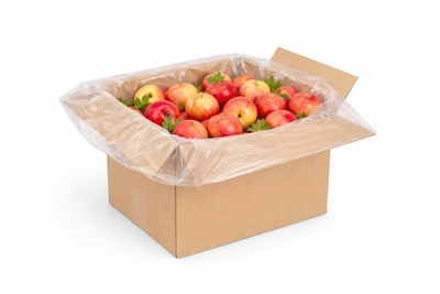 Sachet plastique fond de caisses fruits