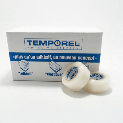 Ruban adhésif étirable temporel