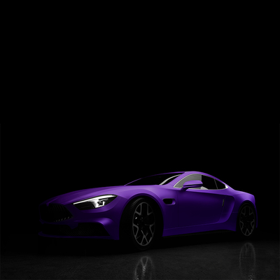 Vinyle coulé Arlon Premium Colour Change 557 Matte Aluminium Purple mat