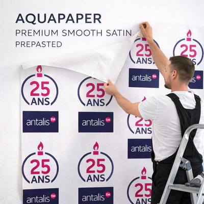 Aquapaper Premium Smooth Satin Prepasted