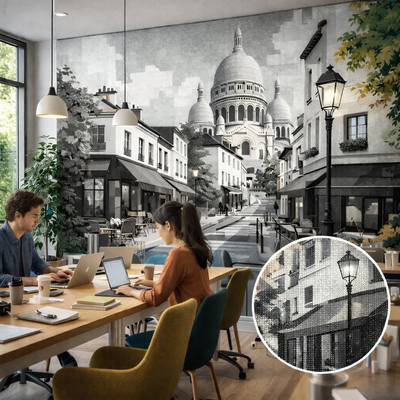 Arlon DPF 4200 - Vinyle Polymère Blanc pour application Murale Intérieure