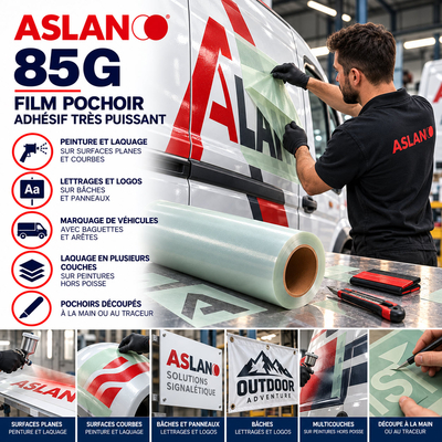 Applications du film pochoir Aslan 85 G : peinture multicouche, marquage au pistolet sur bâche PVC et pièces bombées complexes";13.1;226636;LO;LOSO_MI2_ASLAN_85G_002.jpg;French;Applications du film pochoir Aslan 85 G : peinture multicouche, marquage au pistolet sur bâche PVC et pièces bombées complexes"
