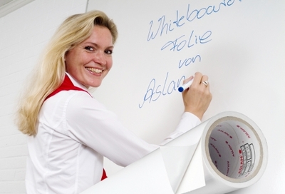 Film Whiteboard mat haut de gamme, permettant la projection frontale