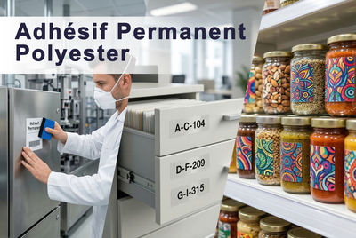 La gamme Adhésif Permanent Polyester regroupe des films polyester adhésifs indéchirables conçus pour des applications durables et exigeantes.