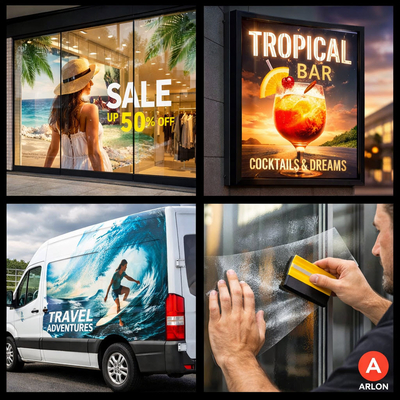 Arlon DPF 6000RP Clear Film Coulé Transparent