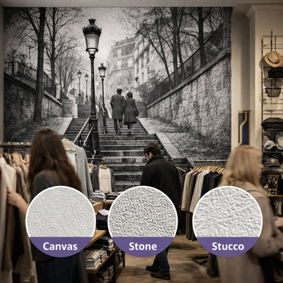 Avery MPI 8726 - Film Calandré Premium effet Canvas pour tout support Muraux