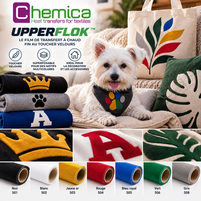 Chemica Upperflok - Film transfert textile