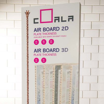 Carton alvéolaire Coala Air Board 3D