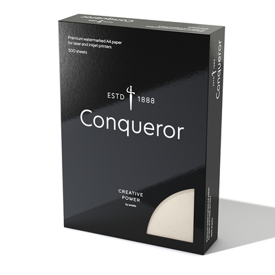 Papier Prestige Conqueror CX22 Diamond White avec filigrane 100g/m² 210 x 297mm Ramette de 500 feuilles