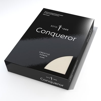 Papier Prestige Conqueror CX22 Diamond White avec filigrane 100g/m² 210 x 297mm Ramette de 500 feuilles