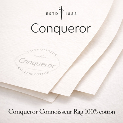 Papier de création Conqueror Connoisseur Rag 100% coton