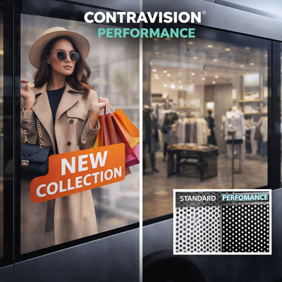 Contravision Performance - Films de vitrage perforés