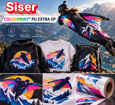 Siser Colorprint PU Extra SP - Film impression transfert