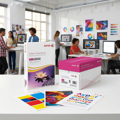 Xerox Colour Impressions : papier non couché haut de gamme pour l’impression numérique couleur