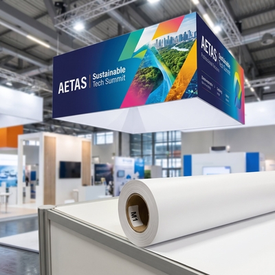 Bâche Diatrace Expo Banner M1 W pour enseigne suspendue de stand