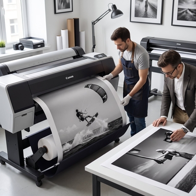 Support jet d'encre solvant Diatrace Photo Artistic pour tirage d'art grand format
