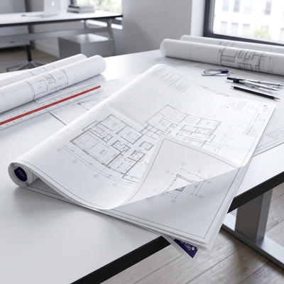 Diatrace Plio pour impression de plans techniques grand format