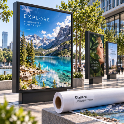 Diatrace Universal Photo pour affichage visuel grand format en extérieur