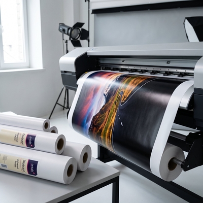Papier Diatrace Solpaper pour impression grand format solvant UV latex