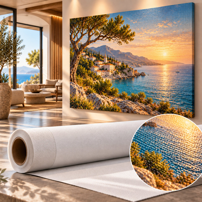 Canevas Diatrace Canvas W White 300 g/m² 430um 1118 mm x 12 m