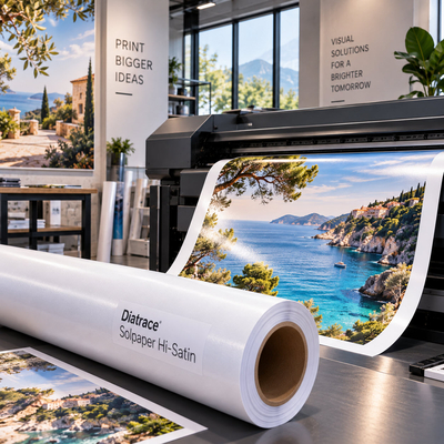 Diatrace Solpaper Hi-Satin avec tirage photo grand format