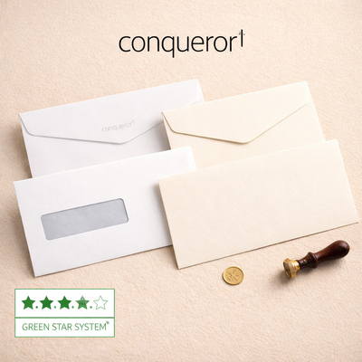 Enveloppes Conqueror Wove