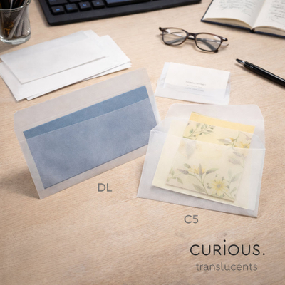 Enveloppes Curious Translucents