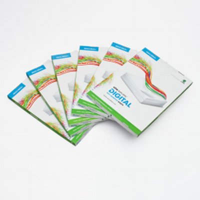 Etiquette auto-adhesive - Raflatac Lasersilk HS- pleine page - pre-decoupees rondes -rectangulaires Impression numerique- Antalis